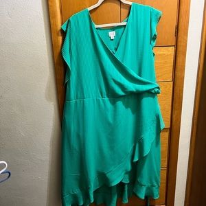 Gorgeous green knee length dress by A New Day, 3X